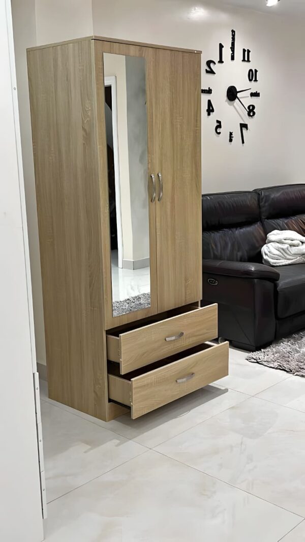 2 Door Wardrobe - Image 4