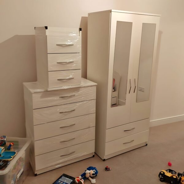 2 Door Wardrobe - Image 7