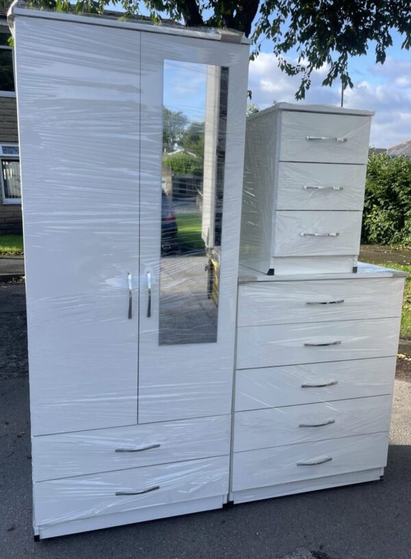 2 Door Wardrobe - Image 8