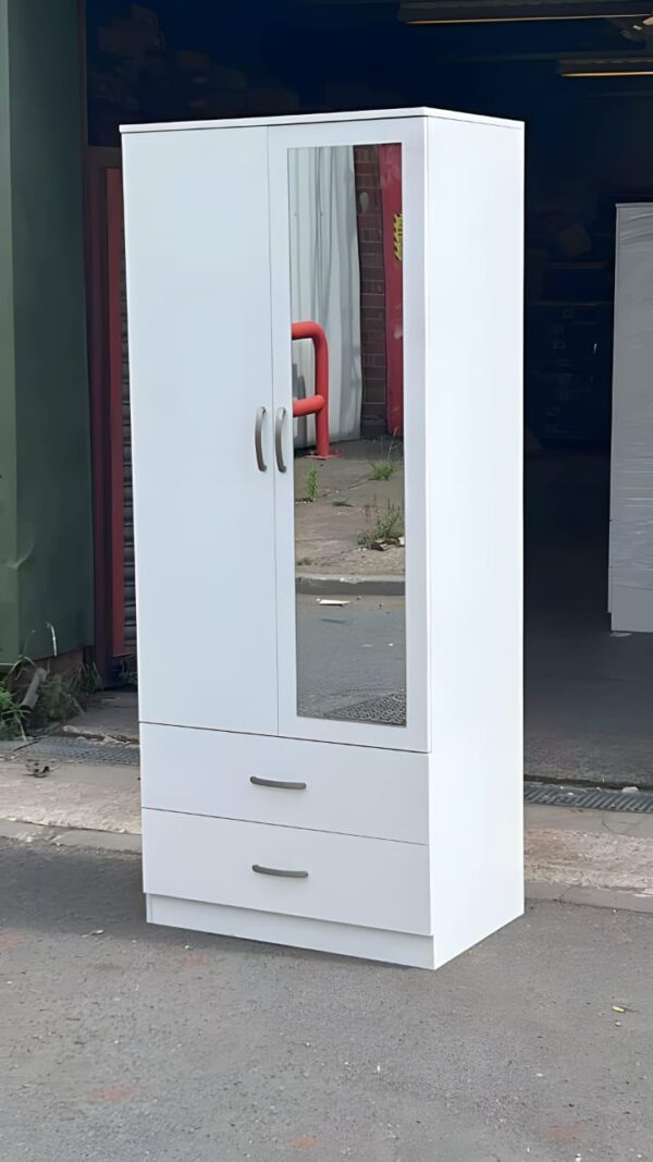 2 Door Wardrobe - Image 9