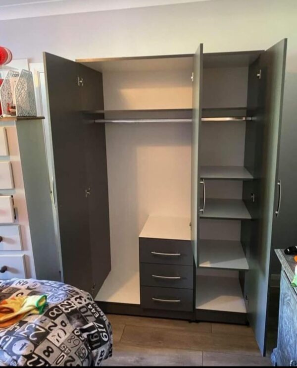 3 Door Wardrobe - Image 4