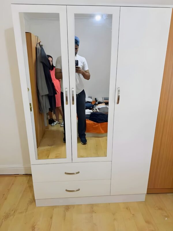 3 Door Wardrobe - Image 5