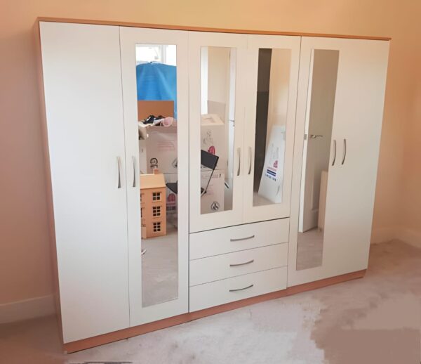 6 Door Wardrobe - Image 11