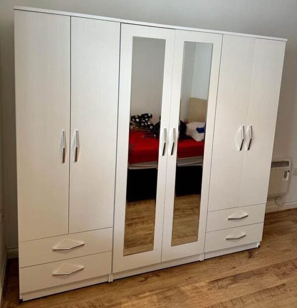 6 Door Wardrobe - Image 13
