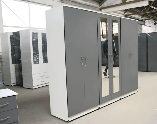 6 Door Wardrobe - Image 14